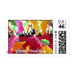 Happy New Year - Chinese New Year Postage Stamps