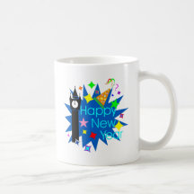 Happy New Year Coffee Mugs
