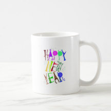 Happy New Year Color 2 Mug