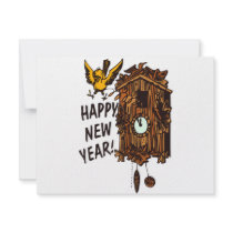 Happy New Year CooCoo invitations by BrandyHouse Happy New Year CooCoo invitations