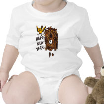 Happy New Year CooCoo t-shirts by BrandyHouse Happy New Year CooCoo t-shirts