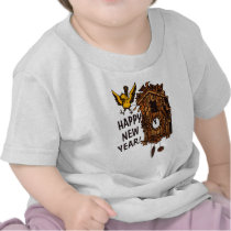 Happy New Year CooCoo t-shirts by BrandyHouse Happy New Year CooCoo t-shirts