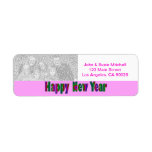 Happy New Year labels