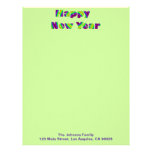 Happy New Year letterhead