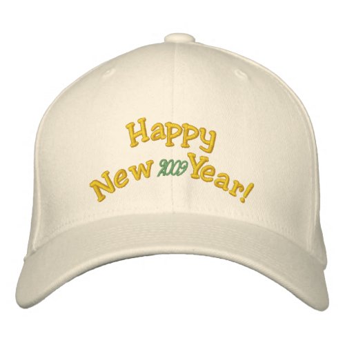 Happy New Year! embroideredhat