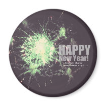 Happy New Year (firework) Refrigerator Magnet