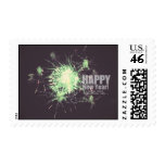Happy New Year (firework) postage