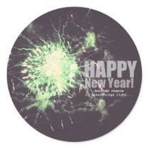 Happy New Year (firework) Sticker