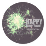 Happy New Year (firework) Sticker