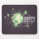 Happy New Year (fireworks) Mouse Pad