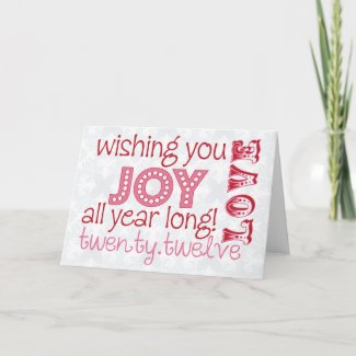 Happy New Year! Greeting Card card