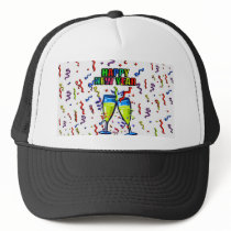 Happy New Year hats by ELENNE Happy New Year hats