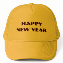 HAPPY NEW YEAR HAT by familytshirtsgifts HAPPY NEW YEAR HAT