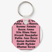 ** Happy New Year ** keychains by cantoproduction ** Happy New Year ** keychains
