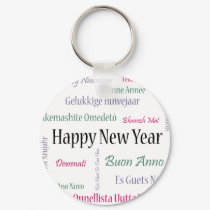 ** Happy New Year ** keychains by cantoproduction ** Happy New Year ** keychains