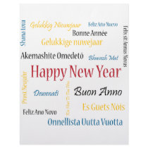 ** Happy New Year ** letterhead
