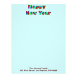 Happy New Year letterhead