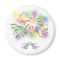 Happy new year magnet by jsoh Happy new year magnet