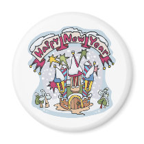 Happy New Year magnets by New_Years_Day_TShirt Happy New Year magnets