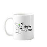 Happy New Year Martini Coffee Mugs