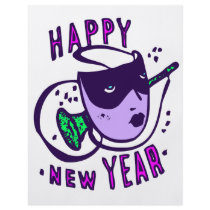 Happy New Year Mask flyers by BrandyHouse Happy New Year Mask flyers