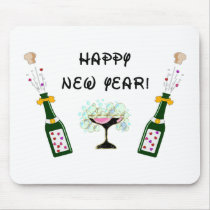 Happy New Year Mousepad