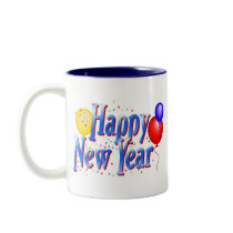 Happy New Year! mugs