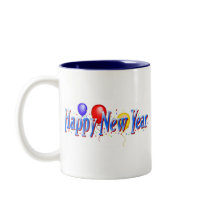 Happy New Year! mugs