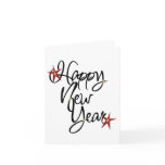 Happy New Year Note Card