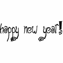 happy new year! Ornament Cut Out
