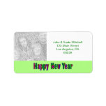 Happy New Year labels