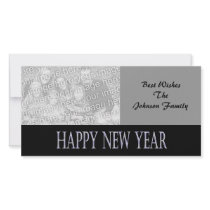 happy new year photo greeting card