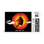 Happy New Year postage