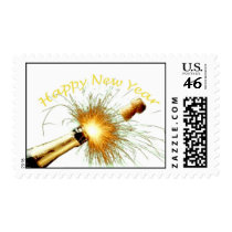 Happy New Year Postage Stamp