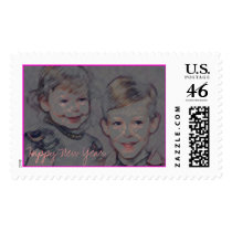 Happy New Year Stamp