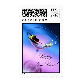 Happy New Year! stamp