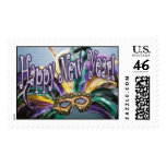 Happy New Year Postage Stamp
