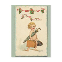 Happy New Year postcards