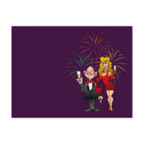 Happy New Year postcards