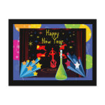 Happy New Year Postcard