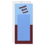 Happy New Year Custom Rack Card