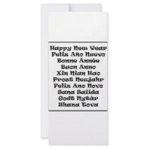 ** Happy New Year ** rack cards