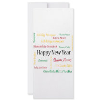 ** Happy New Year ** rack cards