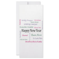 ** Happy New Year ** rack cards