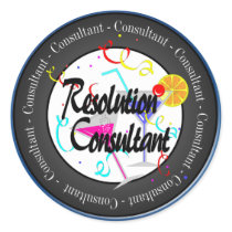Happy New Year Resolution Consultant stickers by fashionfiles Happy New Year Resolution Consultant stickers