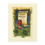 Happy New Year Scroll Postcard