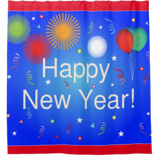 new year shower happy new year shower curtain zazzle new year shower happy new year shower curtain zazzle