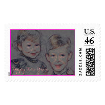 Happy New Year Stamp