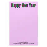 happy New year Custom Stationery