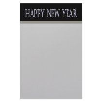 happy new year personalized stationery